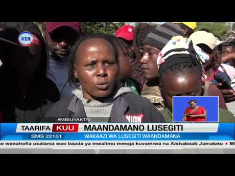 Wakazi Lusegiti waandamana kulalamikia ongezeko la ajali
