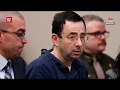 Sexual abuse victims confront Larry Nassar