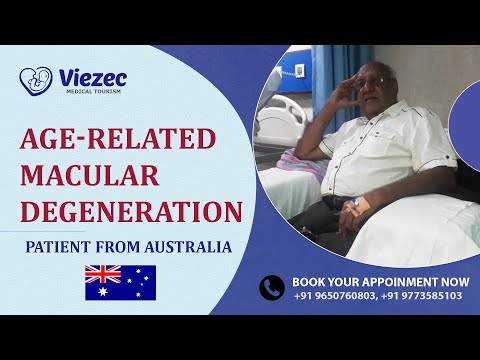 Mr Reginald Satya Prakash - Macular Degeneration — Viezec stem cell therapy patient testimonial