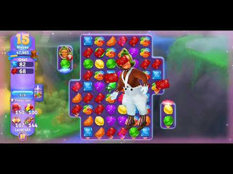 Willy Wonka's World of Candy Level 483 Complete - No Hacks (Android/IOS)