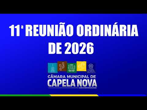 11ª REUNIÃO ORDINÁRIA - 25/09/2026