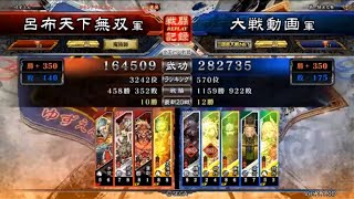 三国志大戦４　呂布天下無双　一品　迷宮入りデッキ　その１２