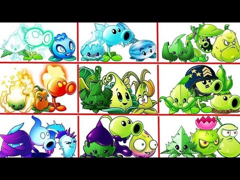 PvZ2 I Random 20 Team Plants Mint Battlez Who Will WIn ~. Plant VS Plant