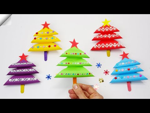DIY christmas tree Christmas paper crafts 2024 Christmas tree easy