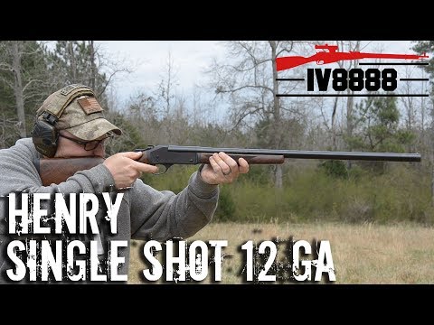 PRODUCT REVIEW: Henry 12ga Single Shot Shotgun H015-12