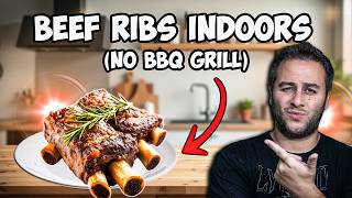 Amazing Beef Ribs Indoors? Pressure Cooker + Air Fryer Method
