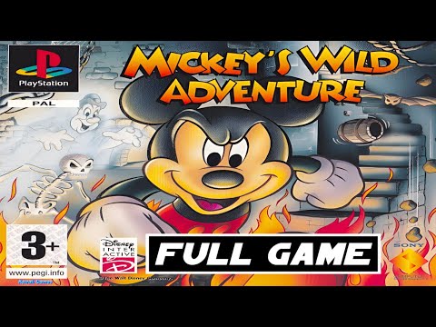 Mickey's Wild Adventure [PS1] Gameplay Walkthrough FULL GAME [4K60ᶠᵖˢ UHD🔴]