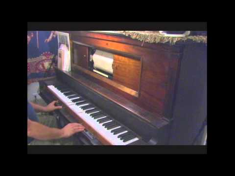 Player Piano Roll - Blue Hoosier Blues