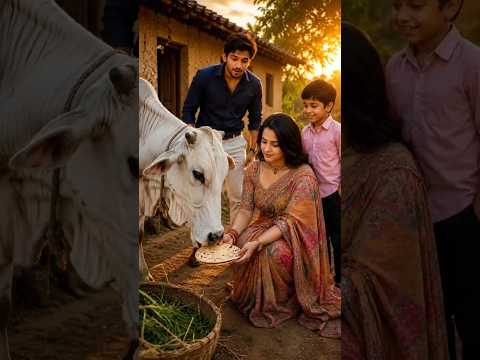 They Gave Their Last Roti to a Hungry Cow. What Happened Next Will Make You Cry!
