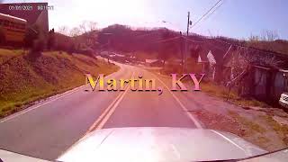 A drive through Allen, KY & Martin, KY in Floyd County, Kentucky