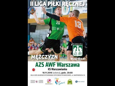 II liga PRM: AZS AWF Warszawa - KS Warszawianka