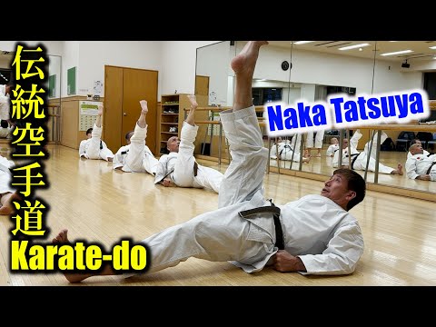 【77 minutes】Let's practice Karate together at Naka Tatsuya's dojo!