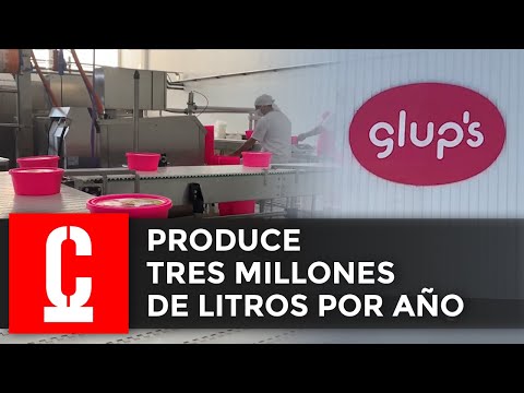 Así es la fábrica de helados Glup's