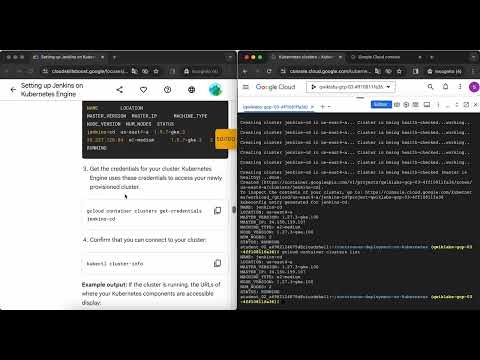 Setting up Jenkins on Kubernetes Engine GSP117