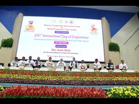 Amit Shah releasing Handbook on Cooperatives thumbnail