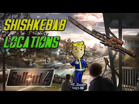 FALLOUT 4: Armi uniche "Shishkebab" (spada infuocata)