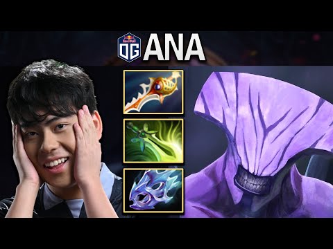 OG.ANA SMURF FACELESS VOID WITH 32 KILLS - DOTA 2 7.28 GAMEPLAY