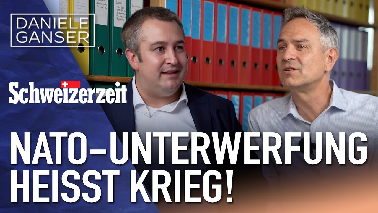 Dr. Daniele Ganser: Die Schweiz muss die Neutralität bewahren!