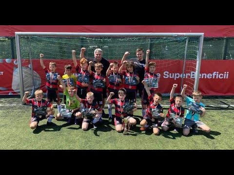 Rezumat United Jrs Iasi (negru) - Unirea Ruginoasa 8-2 (3-0) Finala mică loc 3-4 AJF Iasi U10 (2012)