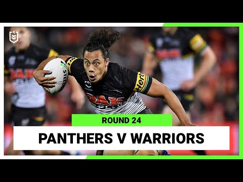 NRL Highlights | NRL Penrith Panthers v New Zealand Warriors | Round 24, 2022 | Full Match Replay