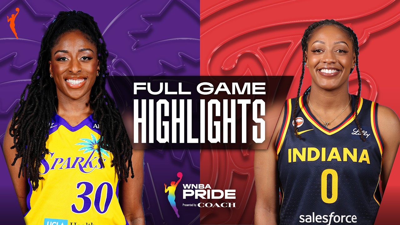 6월28일LA스파크스 인디애나 WNBA 하이라이트