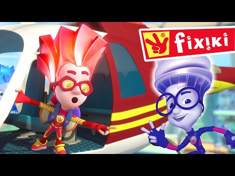 Fixiki în română - Învățăm cum funcționează Elicopterul  cu Nolik🚁