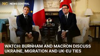 POWERFUL TALKS: Burnham and Macron Address Ukraine, Migration and Britain-France Relations | AC1W
