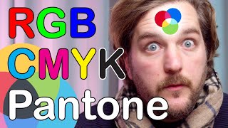 CMYK vs Pantone vs RGB - What