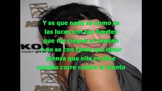 ALEJANDRA  GUZMAN NADA ES COMO ES CON LETRA