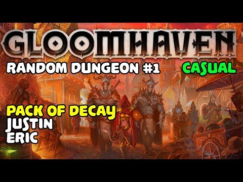 GLOOMHAVEN | Random Dungeon #1 | Casual Mode