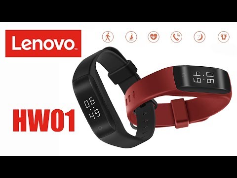 ФИТНЕС БРАСЛЕТ LENOVO HW01 - КОНКУРЕНТ MI BAND 2