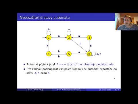 Úvod do teoretické informatiky - přednáška 4: konečné automaty  (pokrač.)