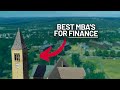 These Are The Best MBA Programs For Finance
