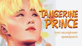 tangerine prince (boo seungkwan) | SPEEDPAINT