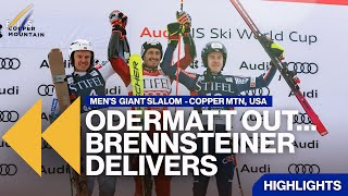Drama in Copper Mountain Brennsteiner Wins After Odermatt Skis Out | Highlights | FIS Alpine