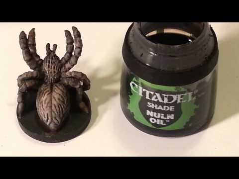 How to Paint a Ravenloft Spider pt. 3: finishing up