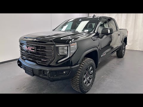 2026 GMC Sierra 1500 Crew Cab Short Box 4-Wheel Drive AT4X in Black for sale at Davis GMC Buick Lethbridge in Lethbridge, AB