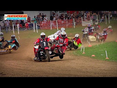 Frittenden Grasstrack: Left Hand Sidecars - Pairs Meeting