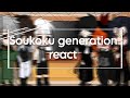 BSD react to the three Soukoku Generation | ssk | sskk | zsk | BSD | Bungou stray dogs | Gacha Club