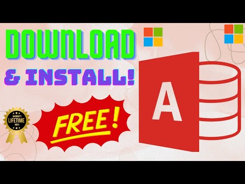 HOW TO INSTALL MS ACCESS FOR FREE | LIFETIME FREE MICROSOFT ACCESS | 100% LEGAL METHOD