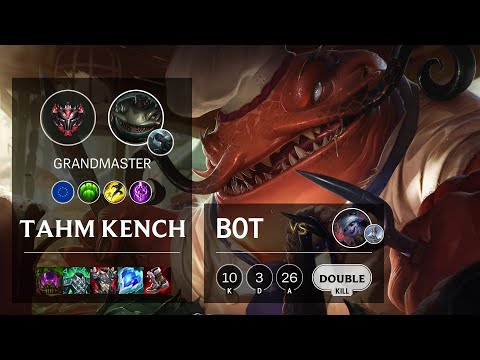 Tahm Kench Bot vs Tristana - EUW Grandmaster Patch 11.4