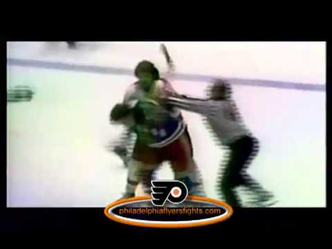 Apr 30, 1974 Pete Stemkowski vs Dave Schultz New York Rangers vs Philadelphia Flyers