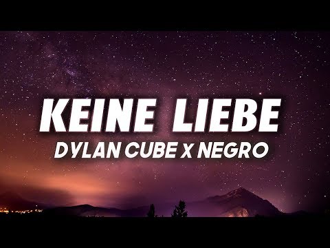 DYLAN CUBE x NEGRO - KEINE LIEBE (Lyrics)