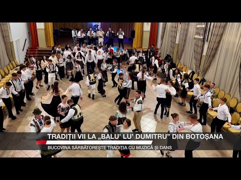 Living traditions at "Balu' lu' Dumitru" in Botoșana. Bucovina celebrates tradition with music an...