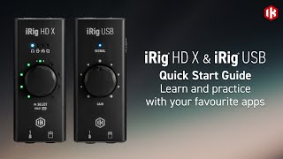 Video thumbnail for iRig HD X and iRig USB: Learn and practice with your favorite apps by ikmultimedia