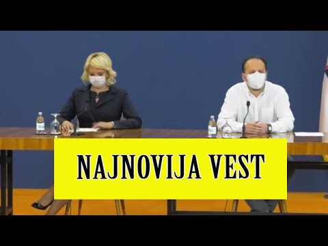 UDARNA VEST   VAŽNA ODLUKA ZA GRADJANE SRBIJE BIĆE DANAS DONETA