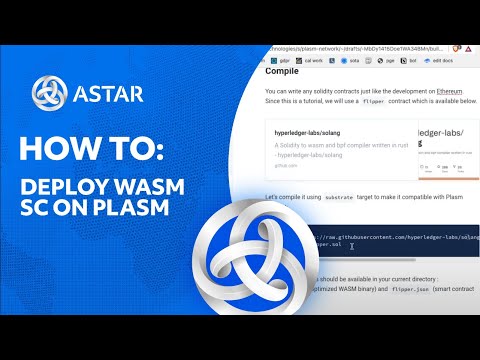 How to deploy WASM smart contracts on plasm