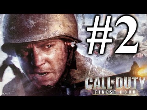Call of Duty Finest Hour Walkthrough Part 2 - Eastern Front - Defend The Tank