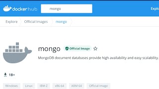 Install Latest Mongo DB on Docker with Terminal [Command Line] (Linux, Ubuntu, Mac, Windows)