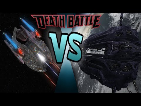USS Gun Cutter Vs Wraith Super Hive Ship | Fan Request |